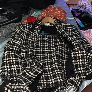 ANNTAYLOR matching blazer and skirt